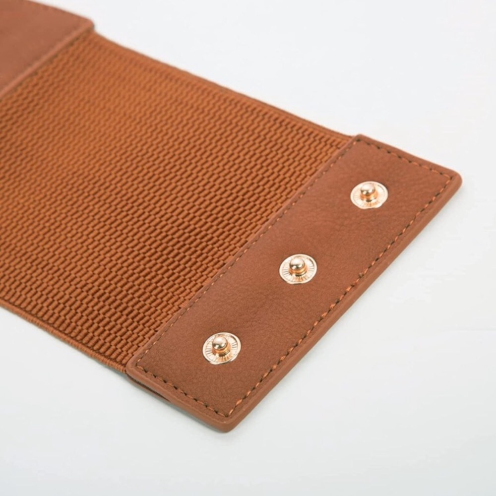 Wide Belt Leather Steampunk - Picture 6 of 8